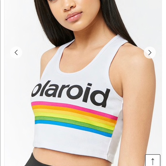 Polaroid crop top forever 21 Clearance